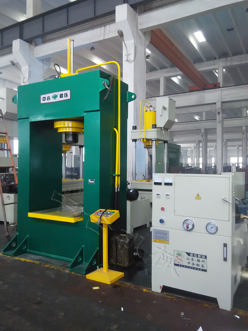 150T龍門導向液壓機產品實拍