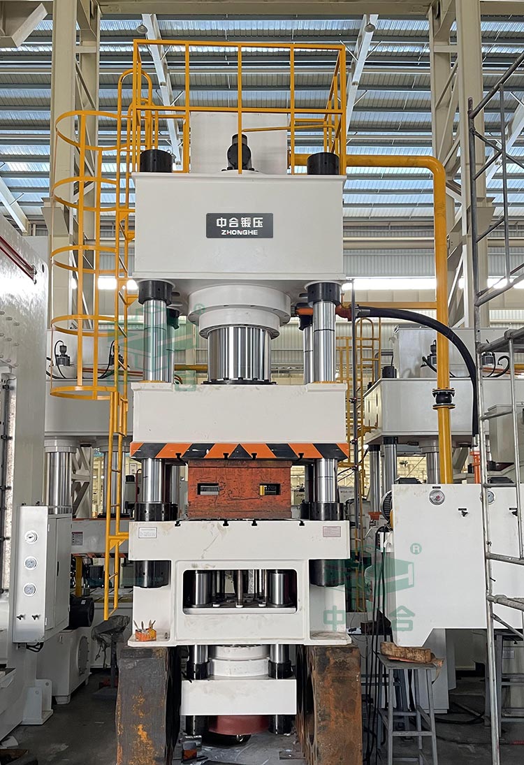 800噸拉伸液壓機帶液壓墊.jpg 800噸拉伸液壓機帶液壓墊.jpg