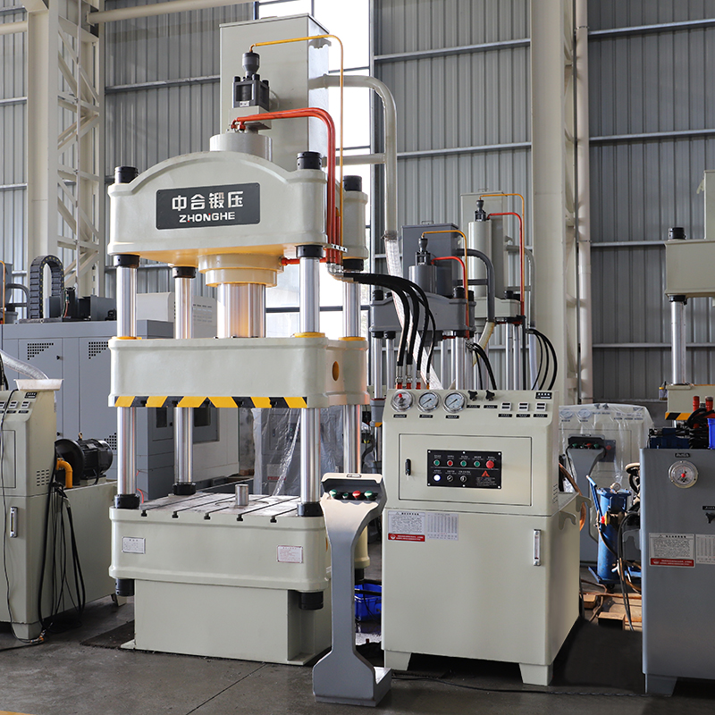 快速液壓機_200噸四柱液壓機(圖1) 快速液壓機_200噸四柱液壓機(圖1)